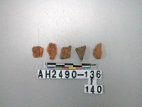 藏品(紅色夾砂陶片)的圖片